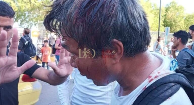 Μυτιλήνη: Ένταση στο λιμάνι από νέα συγκέντρωση προσφύγων-μεταναστών (βίντεο)