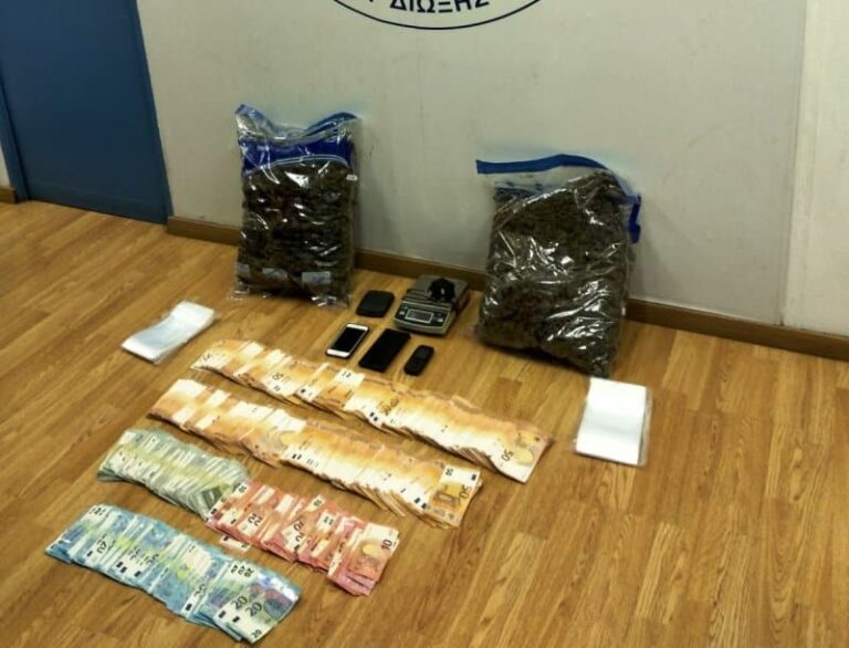 Σύλληψη Αλβανού διακινητή ναρκωτικών στο κέντρο της Αθήνας