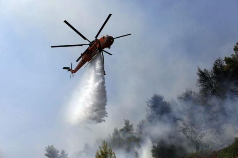 Πολύ υψηλός κίνδυνος πυρκαγιάς σήμερα – Δείτε σε ποιες περιοχές (χάρτης)