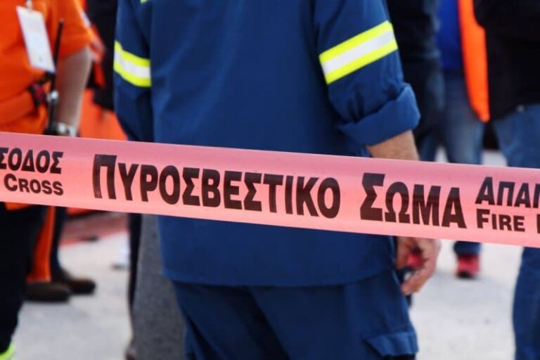 Προσαγωγή αλλοδαπού για τη φωτιά στον Σκαραμαγκά