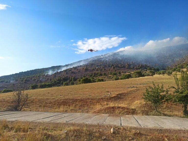 Υπό έλεγχο η φωτιά στον Ασπρόπυργο (βίντεο και φωτό)