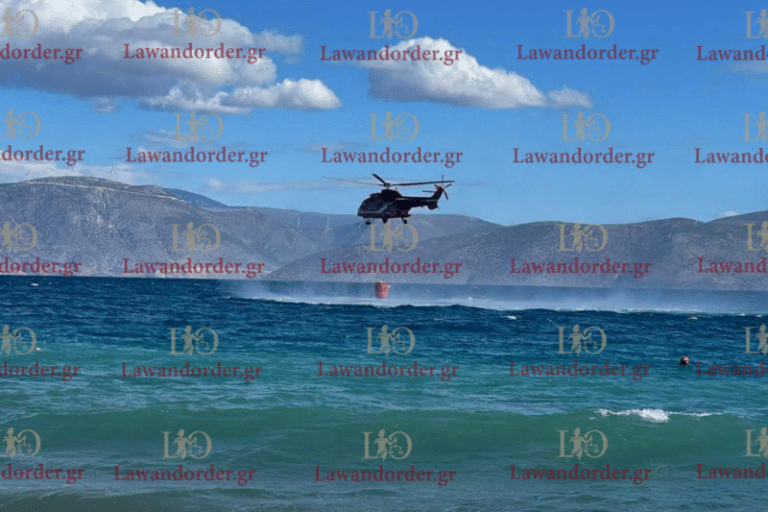 Αισιόδοξοι οι πυροσβέστες – Εντός της ημέρας η οριοθέτηση της πυρκαγιάς στα Μέγαρα (βίντεο)