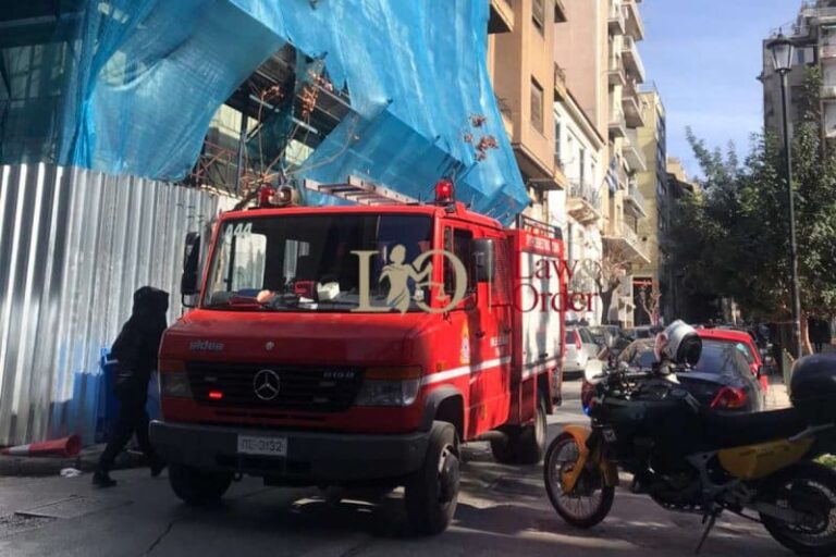 Πυρκαγιά σε κτίριο στην οδό Σατωβριάνδου (εικόνες)