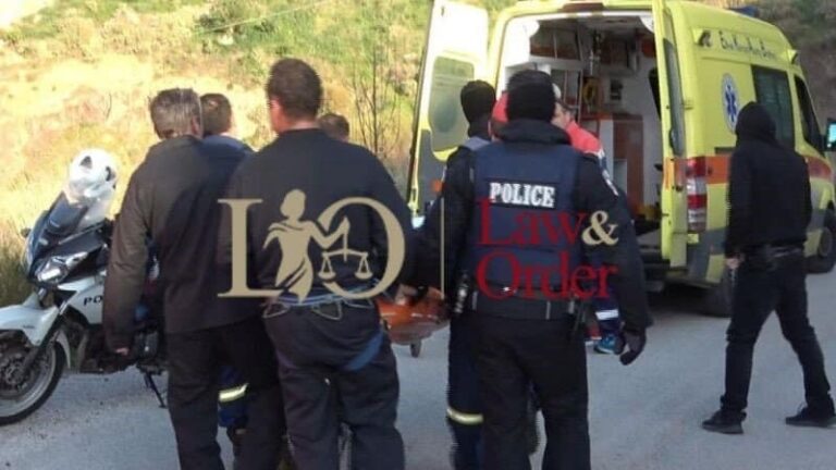 Ανταλλαγή πυροβολισμών μεταξύ αστυνομικών και ληστών τραπεζών στην Αρχαία Κόρινθο – Δύο τραυματίες (Εικόνες)