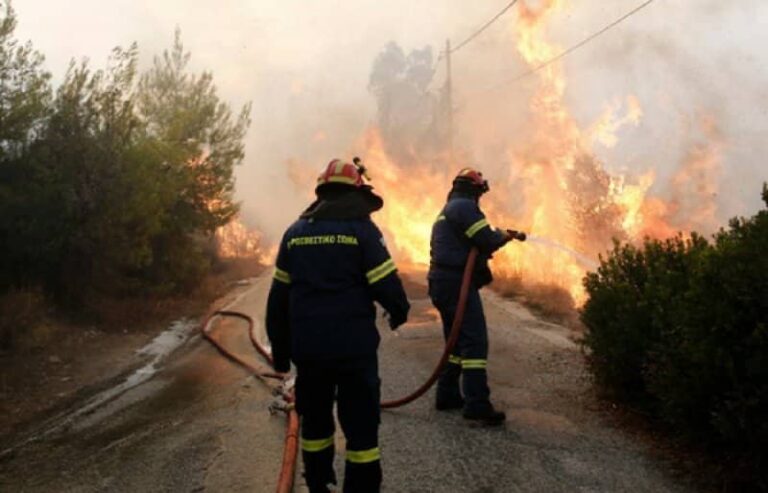 Σε ποιες περιοχές υπάρχει σήμερα υψηλός κίνδυνος πυρκαγιάς (χάρτης)