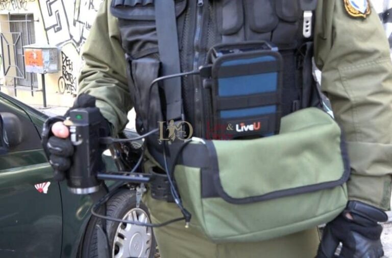 Αποκλειστικό L&O: Άνδρες των ΜΑΤ με κάμερα μεταδίδουν… ζωντανά τα επεισόδια!