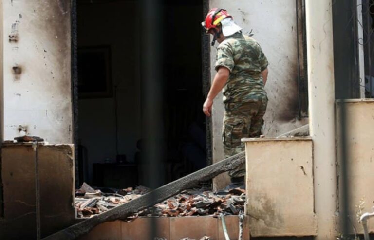 Καταστράφηκε μονοκατοικία από φωτιά στην Άρτα