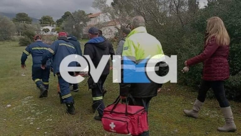 Βρέθηκε ο 86χρονος που αγνοούταν στην Ερέτρια – Μεταφέρεται στο νοσοκομείο