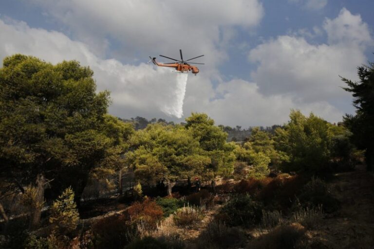 Οι περιοχές που υπάρχει σήμερα υψηλός κίνδυνος πυρκαγιάς (Χάρτης)