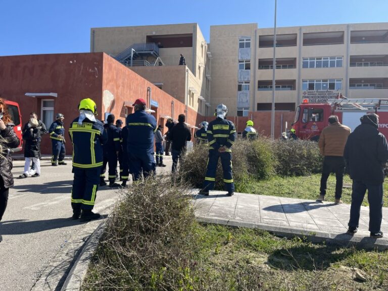 Με απόλυτη επιτυχία διεξήχθη από την Πυροσβεστική η άσκηση «Σεισίχθων 2022», στο Γενικό Νοσοκομείο Ζακύνθου