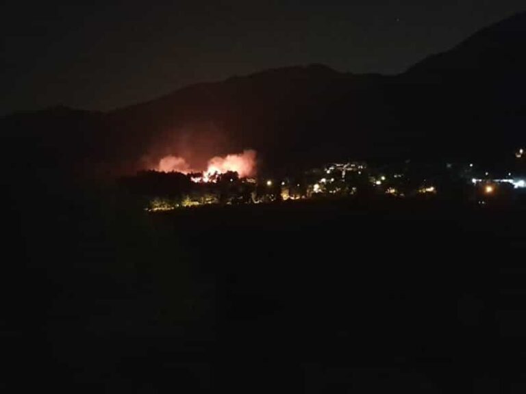 Πυρκαγιά στο Διόνυσο Αττικής (Εικόνες)