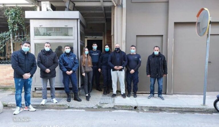 Η ΕΑΣΥΑ στο Αστυνομικό Τμήμα Καισαριανής