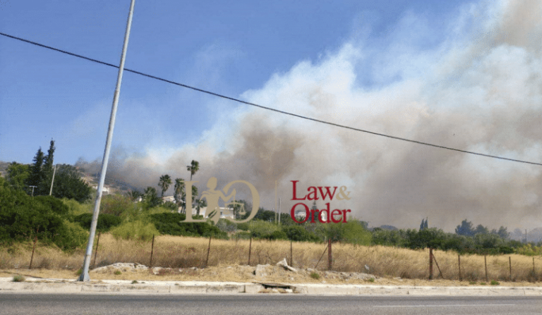 Μεγάλη φωτιά στο Λαγονήσι – Εκκενώνονται σπίτια – Κλειστή η Αθηνών – Σουνίου (Εικόνες)