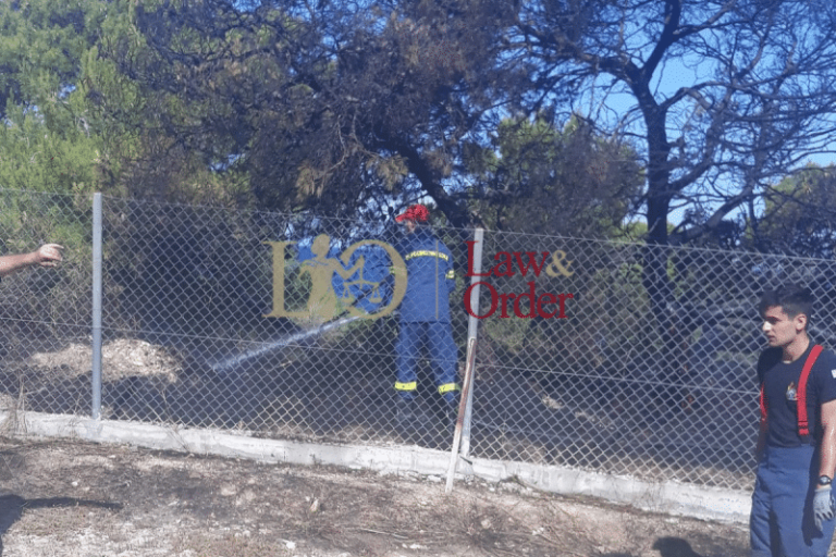 Φωτιά στο ΠΙΚΠΑ Βούλας (Εικόνες)