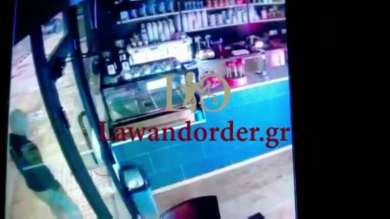 Απόπειρα διάρρηξης σε καφετέρια στο Ίλιον (βίντεο)