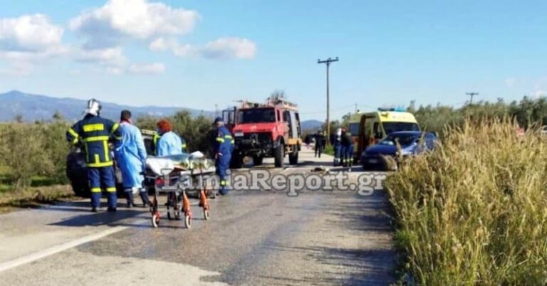 Φθιώτιδα: 72χρονος οδηγός απανθρακώθηκε σε τροχαίο δυστύχημα (εικόνες & βίντεο)