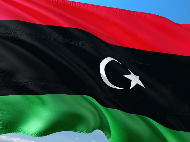 libya libyh flag simaia