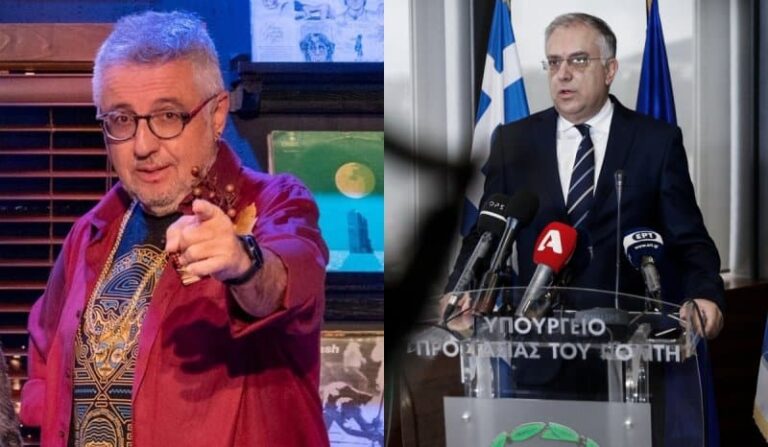 «Αθλιότητα, δεν λέω άλλα γιατί μιλάμε δημόσια»: Έξαλλος ο Τάκης Θεοδωρικάκος με τον Στάθη Παναγιωτόπουλο (βίντεο)