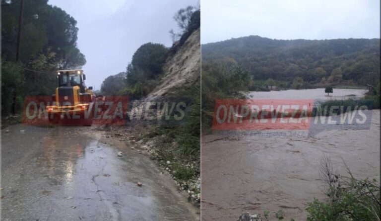 Η Πρέβεζα εκπέμπει SOS από την κακοκαιρία – «Υπερχείλισαν ποτάμια και “έπνιξαν” εκατοντάδες στρέμματα γης»