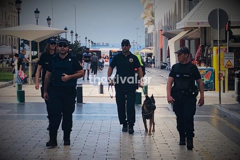 Αστυνομικοί σκύλοι περιπολούν από σήμερα στο κέντρο της Θεσσαλονίκης (Bίντεο-Φωτογραφίες)