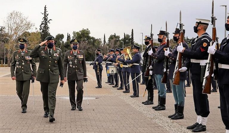 τελετή παράδοσης παραλαβής διοίκησης στη Σχολή Εθνικής Άμυνας