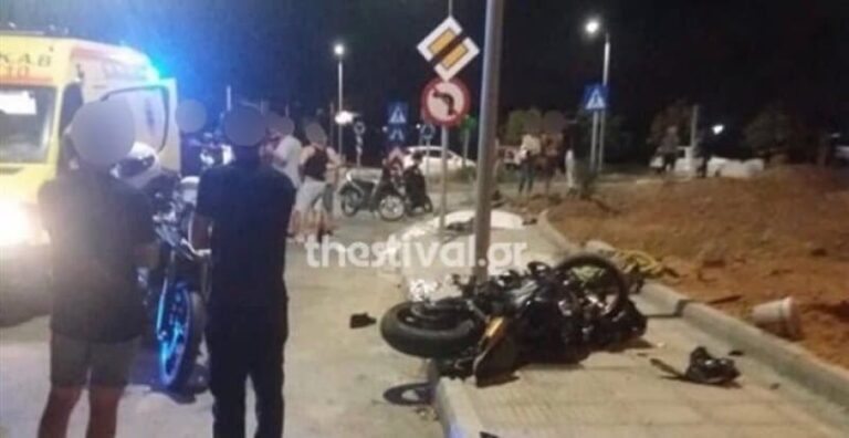 Θεσσαλονίκη: Νεκροί δύο νεαροί με μοτοσικλέτα