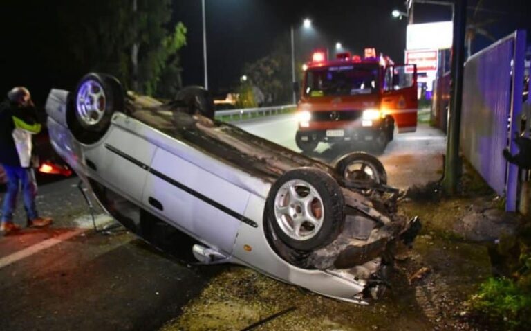 Σοβαρό τροχαίο στη Λεωφόρο Μαραθώνος – Απεγκλωβίστηκε ένας άνδρας