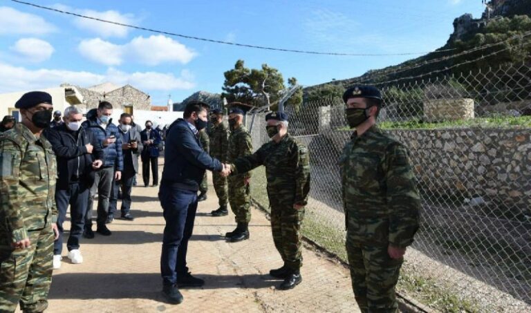 Βαρβιτσιώτης από Καστελόριζο: «Στέλνουμε σαφές μήνυμα σεβασμού του Διεθνούς Δικαίου και προστασίας των συνόρων»