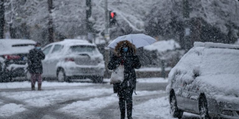 Κακοκαιρία «Ελπίς»: Έρχεται σφοδρό κύμα χιονιά και στην Αθήνα