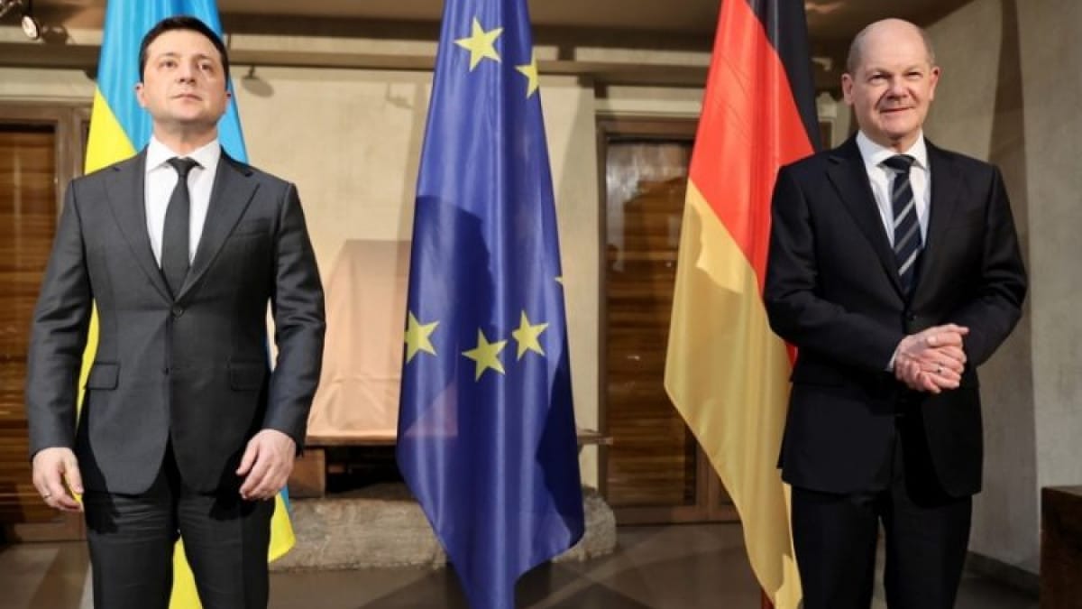 zelensky olaf solts ukraine germany