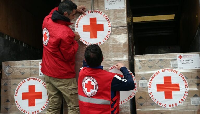 Αναχωρεί για Οδησσό η 4η ανθρωπιστική Αποστολή του Ελληνικού Ερυθρού Σταυρού