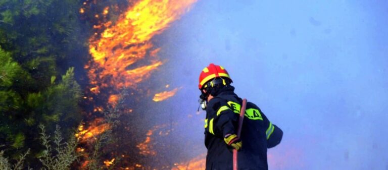 Μεγάλη πυρκαγιά στην Σητεία – Συναγερμός στην Πυροσβεστική