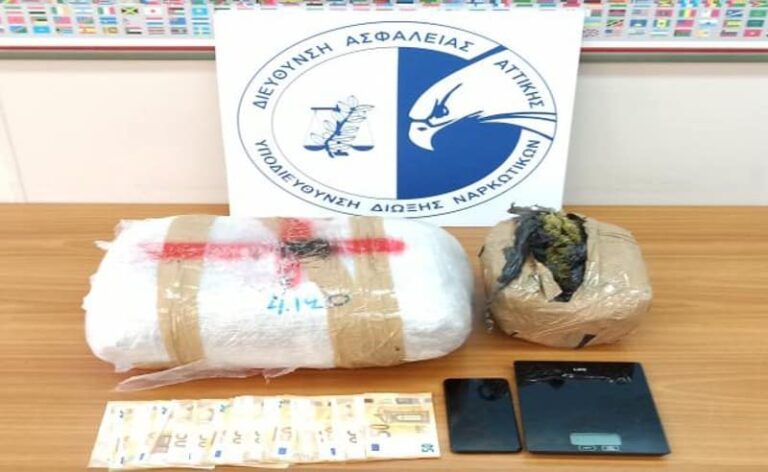 Σύλληψη 37χρονου για κατοχή και διακίνηση ναρκωτικών σε Παγκράτι και Καισαριανή
