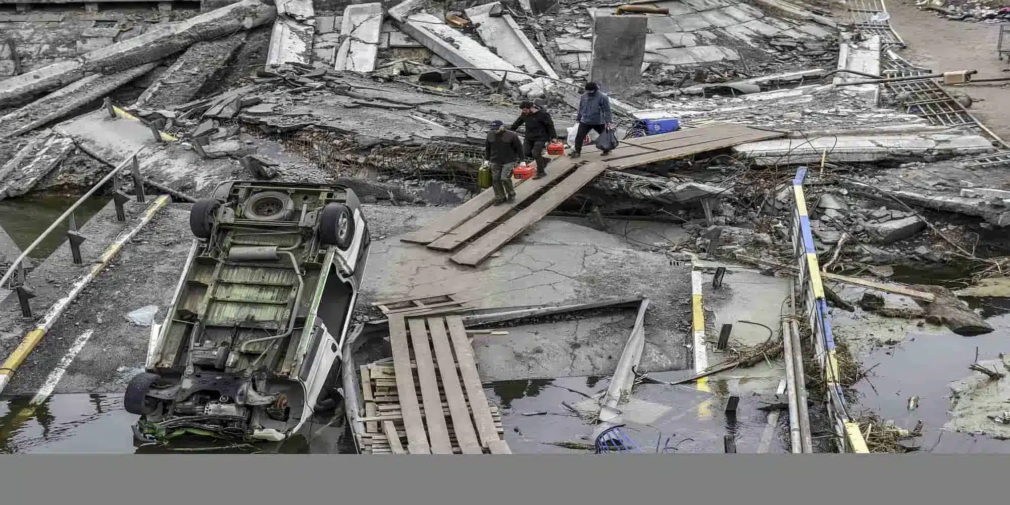 καταστροφές στην ουκρανία, μετά από ρωσικό βομβαρδισμό