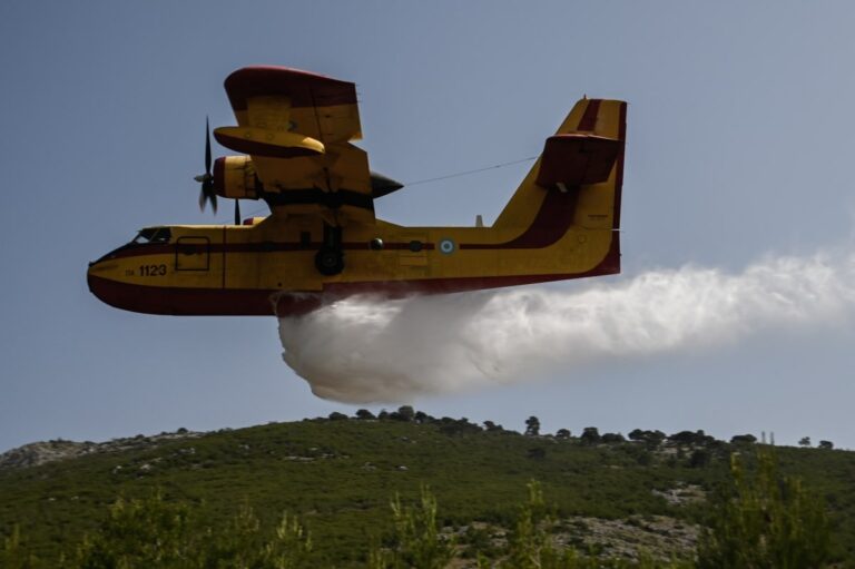 Εικόνα από την άσκηση της Πυροσβεστικής «ΔΙΑ ΠΥΡΟΣ 2022»