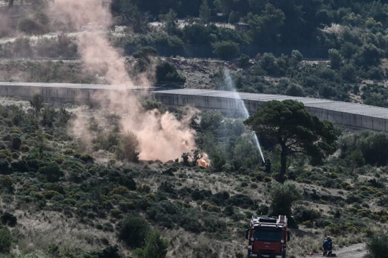 Εικόνα από την άσκηση της Πυροσβεστικής «ΔΙΑ ΠΥΡΟΣ 2022»