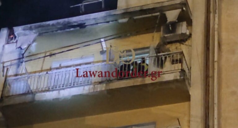 Πυρκαγιά σε κτήριο στους Αμπελόκηπους – Απεγκλωβίστηκε ένα άτομο (εικόνα & βίντεο)