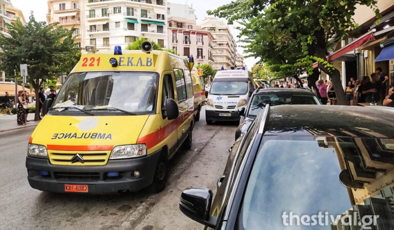 Θεσσαλονίκη: Πτώση γυναίκας από μπαλκόνι 4ου ορόφου