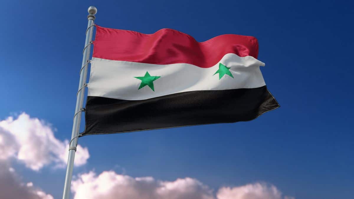 Η σημαία της Συρίας