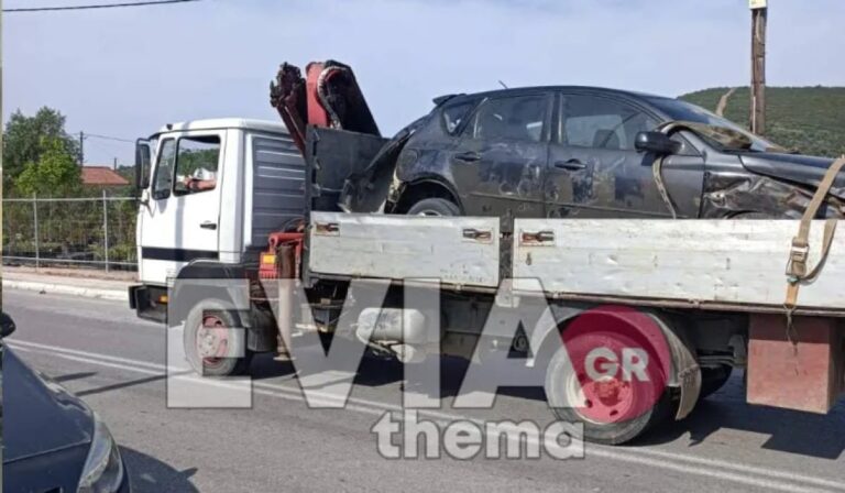 Τροχαίο δυστύχημα στην Εύβοια – Νεκρός ένας 64χρονος