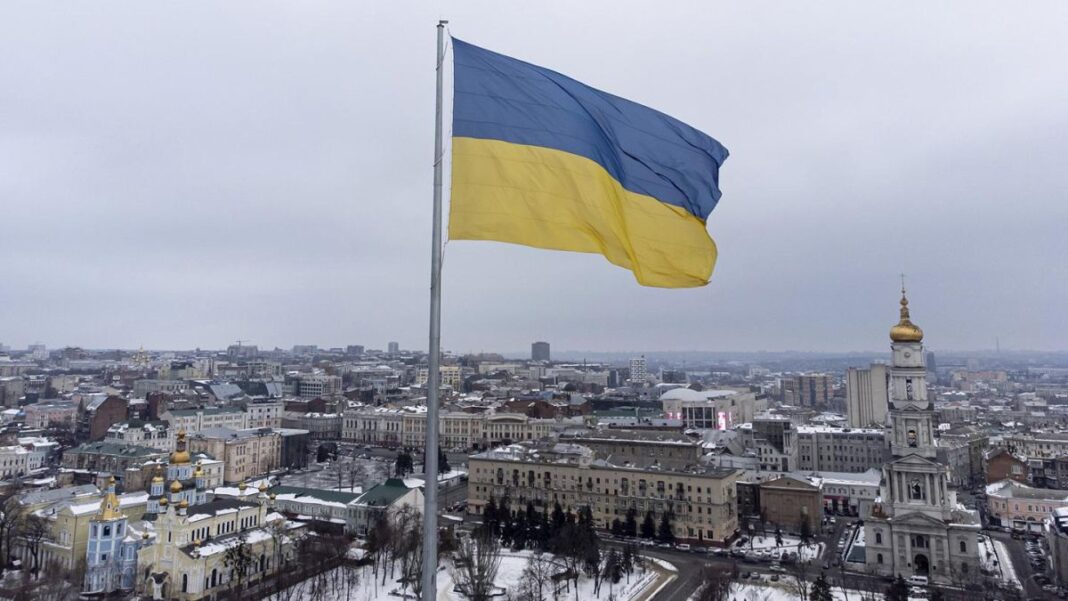Η σημαία της Ουκρανίας