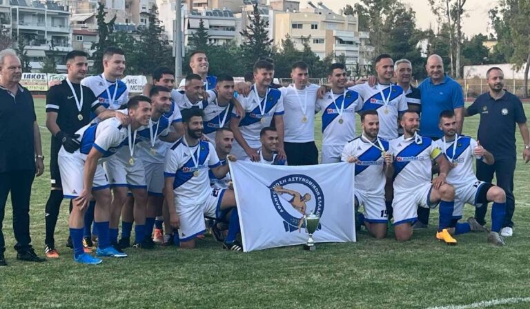 Κύπελλο στο ποδόσφαιρο η ομάδα της Άμεσης Δράσης- Η ανάρτηση Κυριακακου