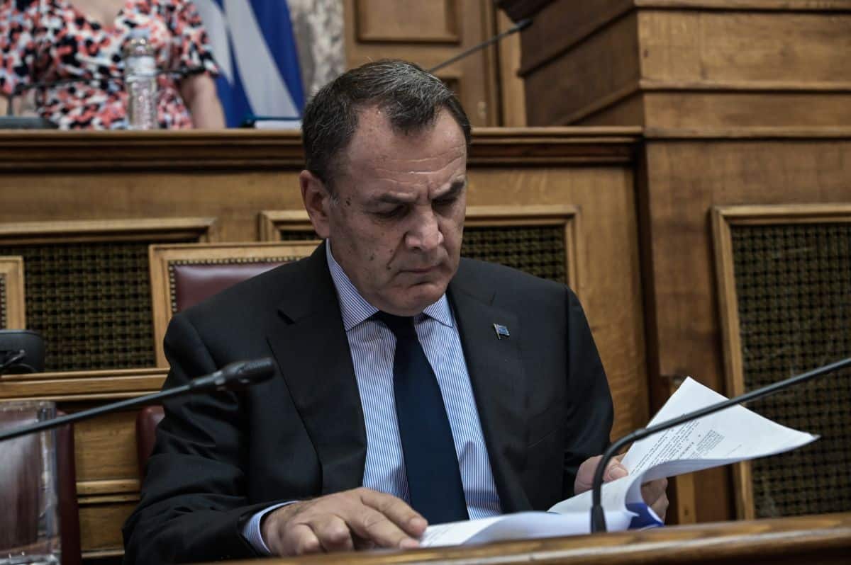 Υπουργός Εθνικής Άμυνας Νίκος Παναγιωτόπουλος