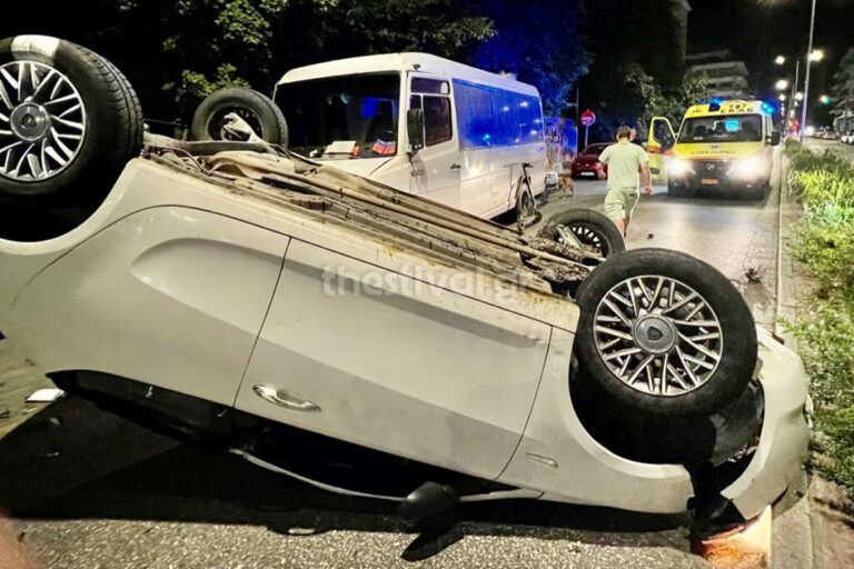 Τροχαίο στη Θεσσαλονίκη με κλεμμένο λεωφορείο