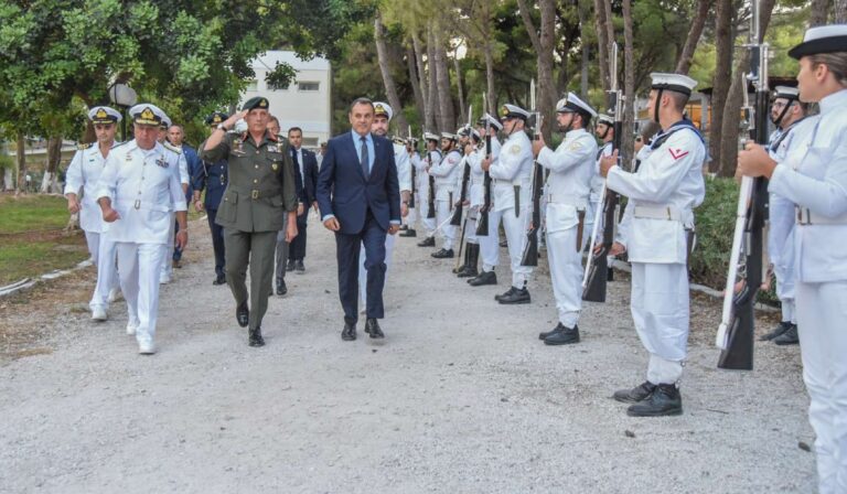 Εορτασμός της Αγίας Μαρίνας στη Ναυτική Βάση Νοτίου Ευβοϊκού