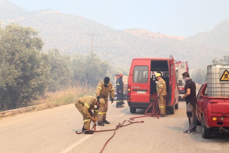 Φωτιά στην Άμφισσα