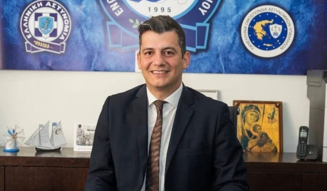 Ο Πρόεδρος της Ένωσης Αστυνομικών Υπαλλήλων Νόμου Λασιθίου Γεώργιος Καρτσάκης