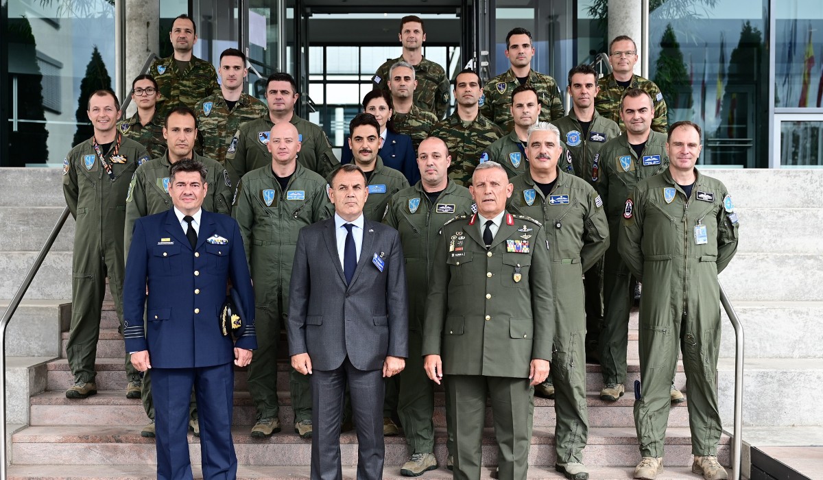 Συμμετοχή Νίκου Παναγιωτόπουλου σε Συνάντηση του «Ukraine Defence Contact Group», στην Αεροπορική Βάση Ραμστάιν της Γερμανίας