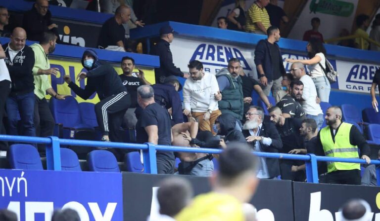 Αποκαλυπτικό βίντεο για τα σοβαρά επεισόδια στον αγώνα Περιστέρι-ΑΕΚ