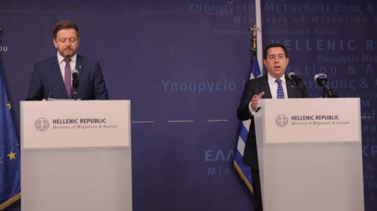 Μηταράκης: «Προβληματίζει την Ευρώπη η εμπρηστική ρητορική της Τουρκίας» – Το «ευχαριστώ» του Τσέχου υπουργού Εσωτερικών στην Ελλάδα που φυλάσσει τα σύνορα της Ευρώπης